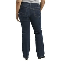 Silver Jeans Co. Plus Dimensiune Suki Mijlocul Naștere Bootcut Blugi Talie Dimensiuni 12-24