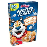 Cereale pentru micul dejun Kellogg, fulgi mat cu Marshmallow, Original cu Marshmallows, 13. Oz