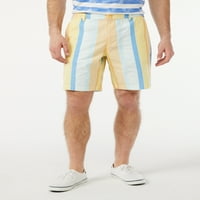 Montaj gratuit Bărbați Seersucker Copertina Stripe pantaloni scurți