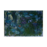 Marcă comercială Artă Plastică 'nuferi' pânză artă de Claude Monet