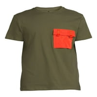 Tricou de buzunar pentru bărbați American Stitch, Dimensiuni S-2XL