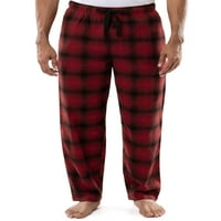 Pantaloni de somn din flanelă țesută în carouri pentru bărbați George, mărimea S-5XL