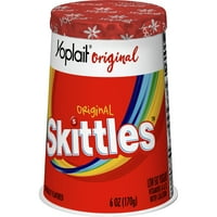 Yoplait original Skittles original iaurt cu conținut scăzut de grăsimi, ceașcă de iaurt OZ