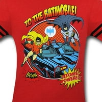 Batman La Tricoul Atletic Pentru Copii Batmobile-Tineret Mic