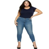 Sofia Jeans de Sofia Vergara Plus Dimensiune Cap maneca Bodysuit
