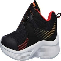 Skechers Pentru Băieți Microspec Zovo Sneaker Negru Roșu M