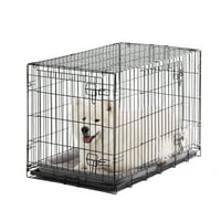 Pachet De Ladă Pentru Câini: Viață Vibrantă 36 Cutie Pliabilă Pentru Câini Cu Ușă Dublă + 36 Covoraș Moale Pentru Ladă + Tratamente