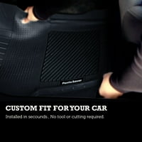 PantsSaver Covorașe auto personalizate pentru Nissan NV 2013, pc, protecție împotriva intemperiilor pentru vehicule, plastic rezistent la intemperii, Negru