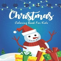 Carte de colorat de Crăciun pentru copii: Cadou sau cadou de Crăciun distractiv pentru copii mici și copii-pagini frumoase de