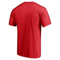 Kansas City Chiefs Fanatici Marca Echipa Primară Logo T - Shirt-Red