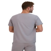 Hanes ComfortFit Stretch bărbați Scrub V-neck Top