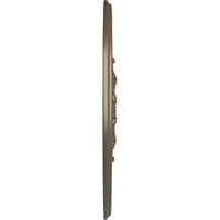 Ekena Millwork 26 OD 1 8 ID 1 2 p tradițional cu frunze de acant medalion de tavan, Argintiu cald Pictat manual