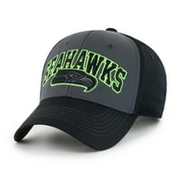 Seattle Seahawks Blackball Script capac reglabil Pălărie de fan favorit