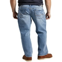 Silver Jeans Co. Bărbați Gordie relaxat Fit drept picior blugi, talie dimensiuni 30-42