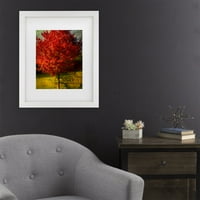 Marcă comercială Fine Art 'Autumn Red' Canvas Art de Philippe Sainte-Laudy