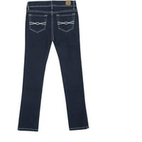 Jordache Fete Super Moale Stretch Blugi Skinny, Regulat